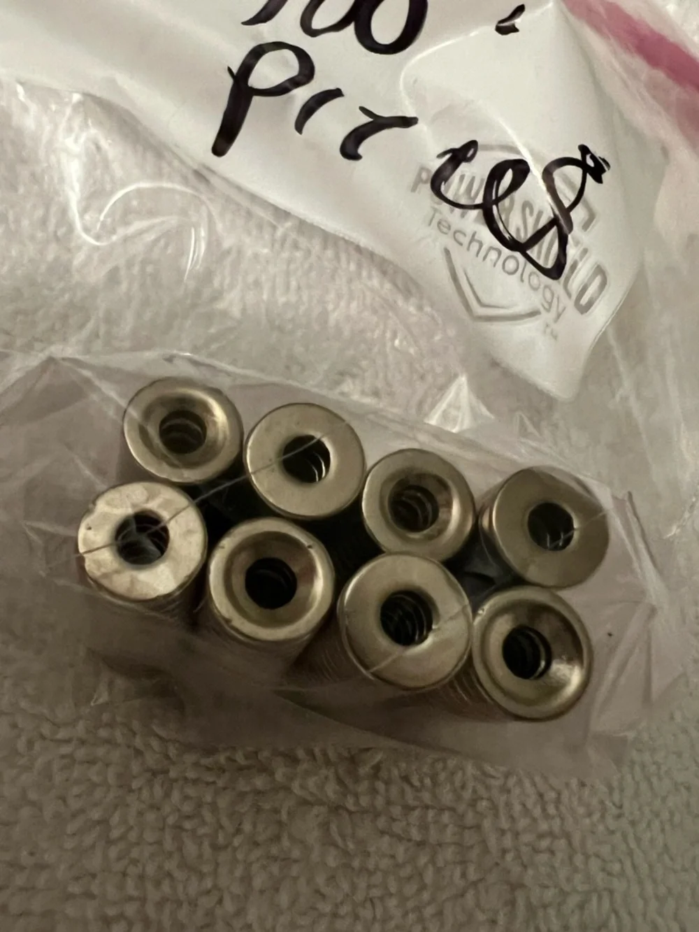 100 Pc Neodymium Ring Magnets Strong Rare Earth Metal Craft DIY